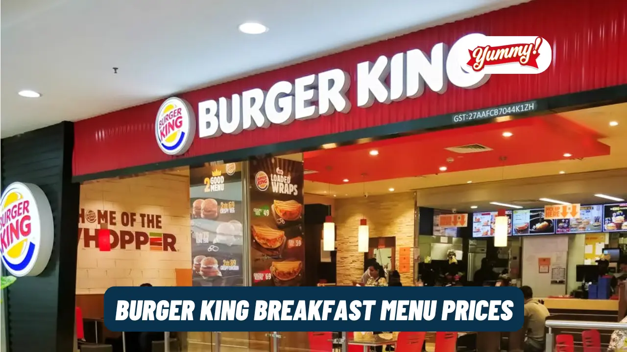 Burger King Breakfast Menu Prices